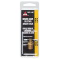 Ags Brass Back Seating Drain Cock, Male (1/4 NPT), 1/card DCF-14C
